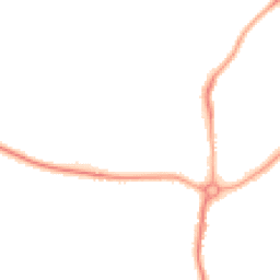 Night-time road noise heatmap for NE62 5PF