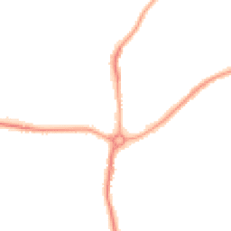 Night-time road noise heatmap for NE62 5QG