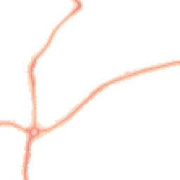 Night-time road noise heatmap for NE62 5QH