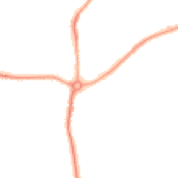 Night-time road noise heatmap for NE62 5QY