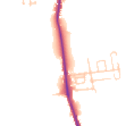 Daytime road noise heatmap for NE62 5RQ