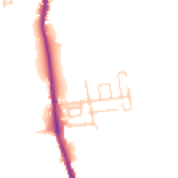 Daytime road noise heatmap for NE62 5RU