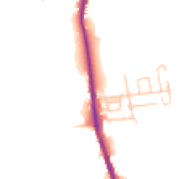 Daytime road noise heatmap for NE62 5SS