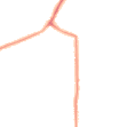 Night-time road noise heatmap for NE62 5UG