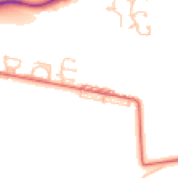 Daytime road noise heatmap for NE62 5XB