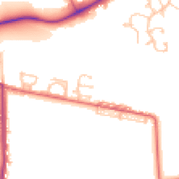 Daytime road noise heatmap for NE62 5XJ