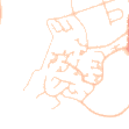 Daytime road noise heatmap for NE66 1BT