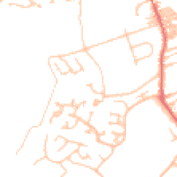 Daytime road noise heatmap for NE66 1DB