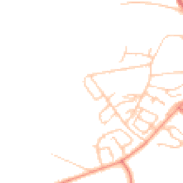 Daytime road noise heatmap for NE66 1DP