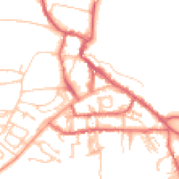 Daytime road noise heatmap for NE66 1HH