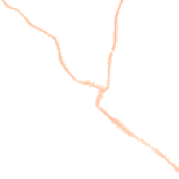 Night-time road noise heatmap for NE66 1LY