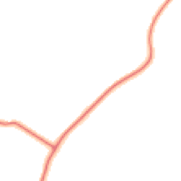 Daytime road noise heatmap for NE66 2BJ