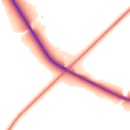 Daytime road noise heatmap for NE66 2BT