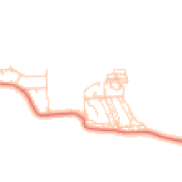 Daytime road noise heatmap for NE66 2EW
