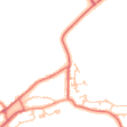 Daytime road noise heatmap for NE66 2HE