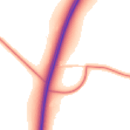 Daytime road noise heatmap for NE66 2HL
