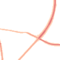 Night-time road noise heatmap for NE66 2QQ