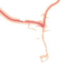 Daytime road noise heatmap for NE66 2RF