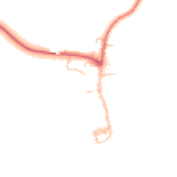 Daytime road noise heatmap for NE66 2RG