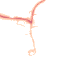 Daytime road noise heatmap for NE66 2RN