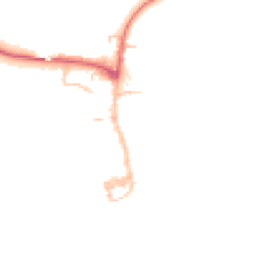 Daytime road noise heatmap for NE66 2RP