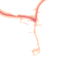 Daytime road noise heatmap for NE66 2RR