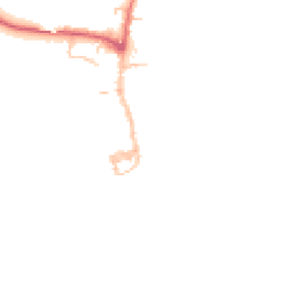 Daytime road noise heatmap for NE66 2RT