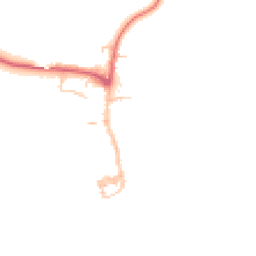 Daytime road noise heatmap for NE66 2RW