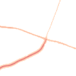 Daytime road noise heatmap for NE66 2TY