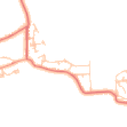 Daytime road noise heatmap for NE66 2UN