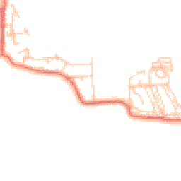 Daytime road noise heatmap for NE66 2UR