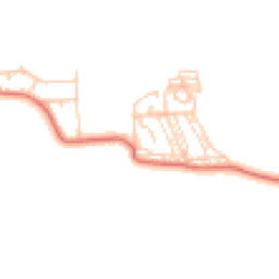 Daytime road noise heatmap for NE66 2UX