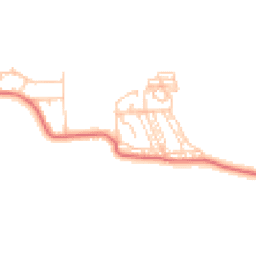 Daytime road noise heatmap for NE66 2UY
