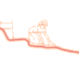 Daytime road noise heatmap for NE66 2XA