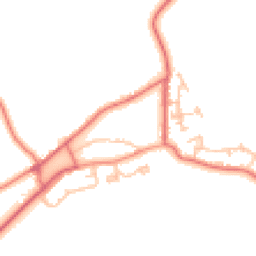 Daytime road noise heatmap for NE66 2XR