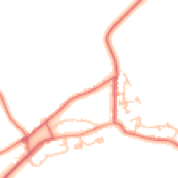 Daytime road noise heatmap for NE66 2YF