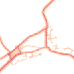 Daytime road noise heatmap for NE66 2YG