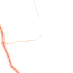 Night-time road noise heatmap for NE66 3AU