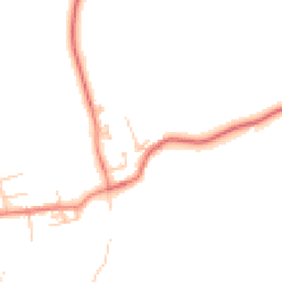 Daytime road noise heatmap for NE66 3BR