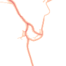 Daytime road noise heatmap for NE66 3DG