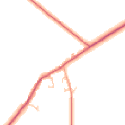 Daytime road noise heatmap for NE66 3ES