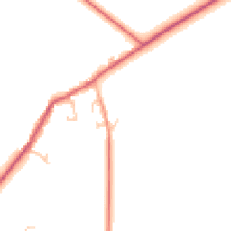 Daytime road noise heatmap for NE66 3EU