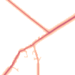 Daytime road noise heatmap for NE66 3FB