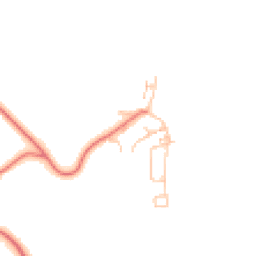 Daytime road noise heatmap for NE66 3FN