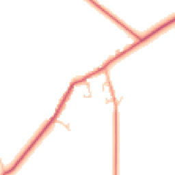 Daytime road noise heatmap for NE66 3HP