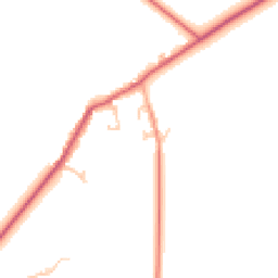 Daytime road noise heatmap for NE66 3HS
