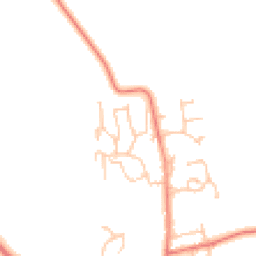 Daytime road noise heatmap for NE66 3JN