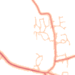 Daytime road noise heatmap for NE66 3LS