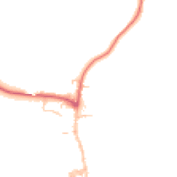 Daytime road noise heatmap for NE66 3NA