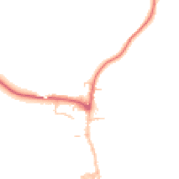 Daytime road noise heatmap for NE66 3NH